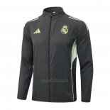 Rompevientos del Real Madrid 2025-2026 Gris Verde