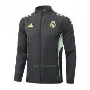 Rompevientos del Real Madrid 2025-2026 Gris Verde