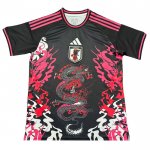 Tailandia Camiseta Japon Dragon 2024-2025 Negro y Rosa