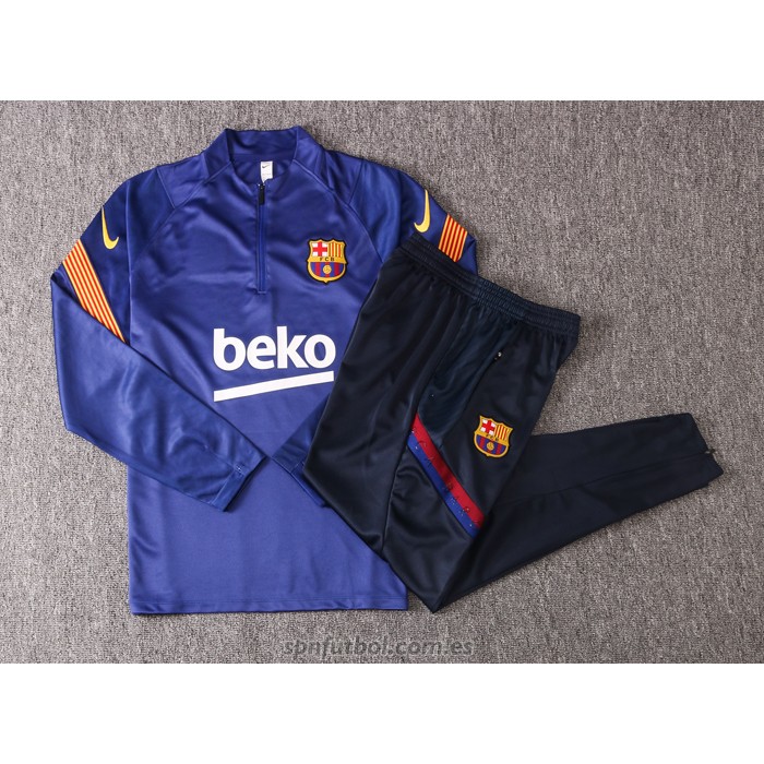 Comprar Chandal de Sudadera del Barcelona Nino 2020-2021 Azul