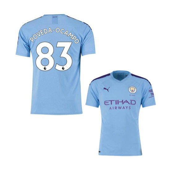 Comprar Camiseta Manchester City Jugador Poveda-Ocampo Primera 2019-2020